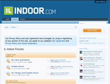 Tablet Screenshot of forums.ilindoor.com
